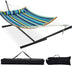 12 FT Curved Bar Hammock with Stand