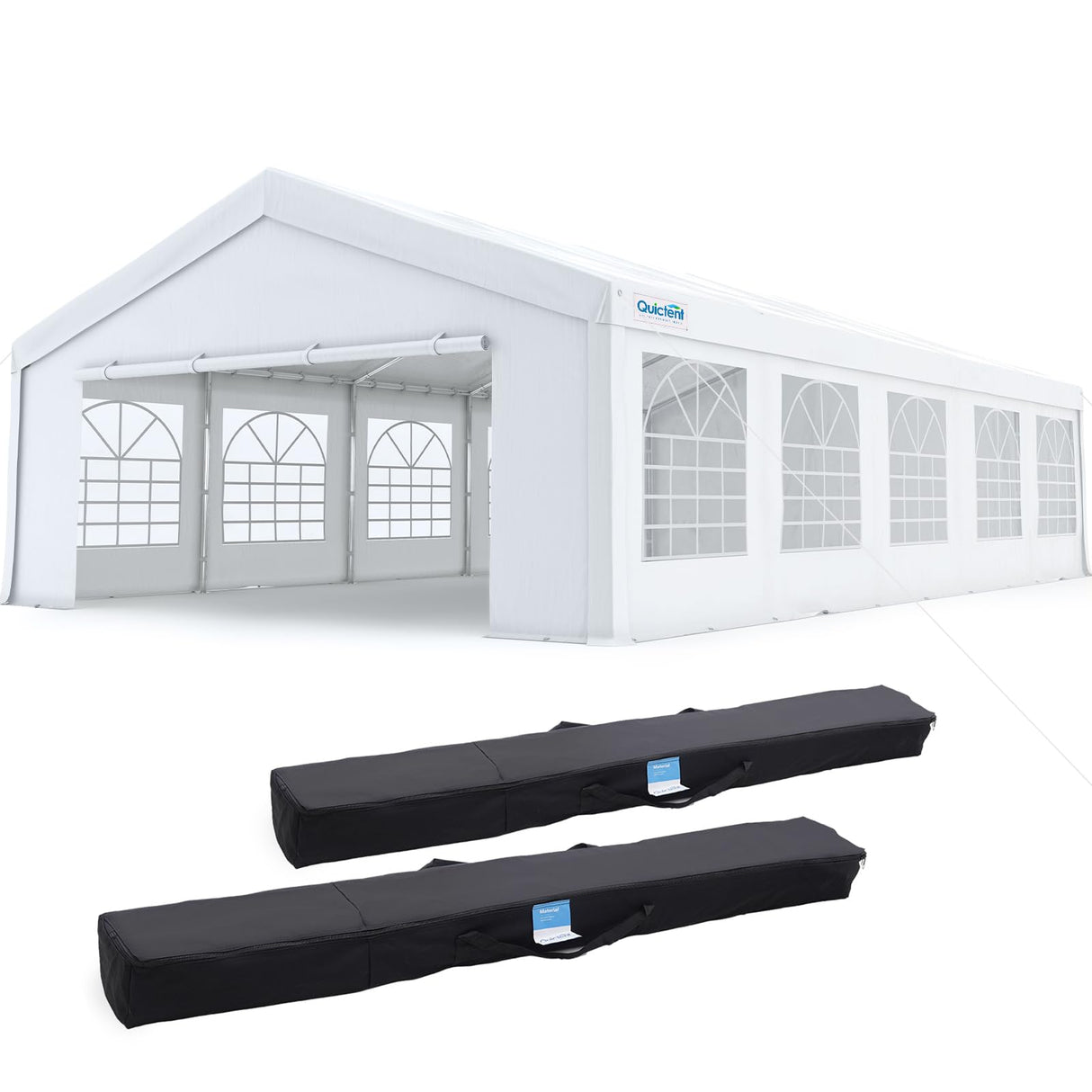 Quictent 16'x32' Heavy Duty Party Tent with Storage