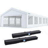 Quictent 16'x32' Heavy Duty Party Tent with Storage