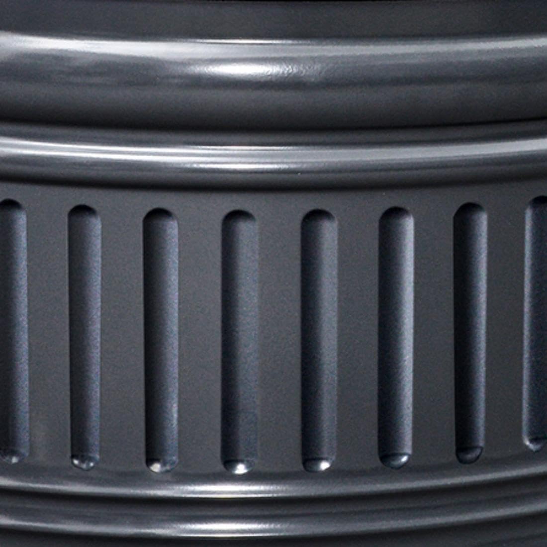 KING BIRD 94"x24"x24" Roman Column Garden Bed - Dark Grey