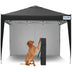Quictent 10'x10' Pop-Up Canopy with 1 Sidewall