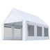 Quictent 10'x20' Heavy Duty Carport Tent with Ventilation Windows