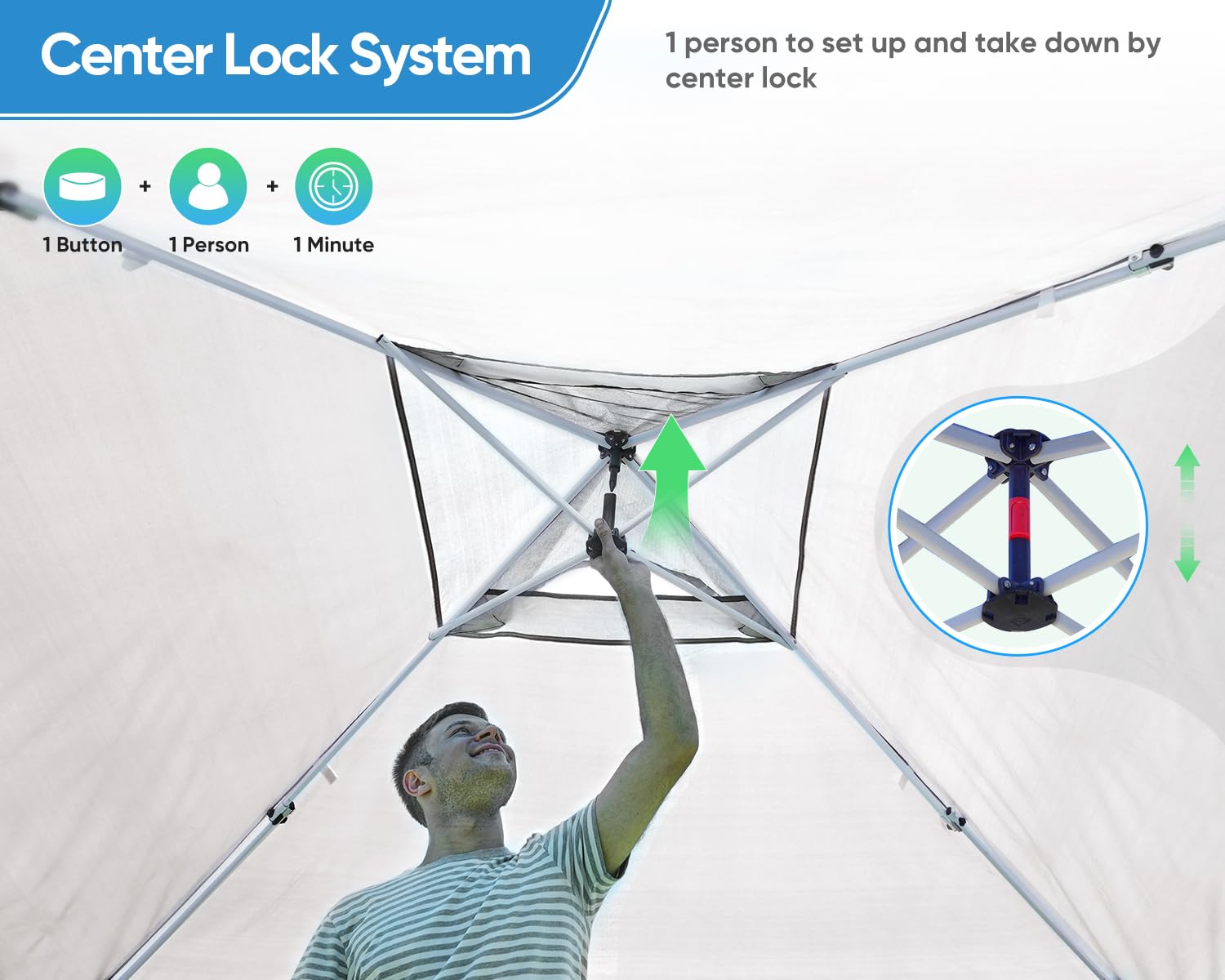 Quictent 10'x10' Instant Pop-up Canopy Tent