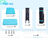 Quictent 10'x10' Portable Pop-up Canopy with Sun Sidewall