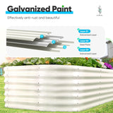 Quictent 8'x4'x2' Oval Raised Garden Bed Kit
