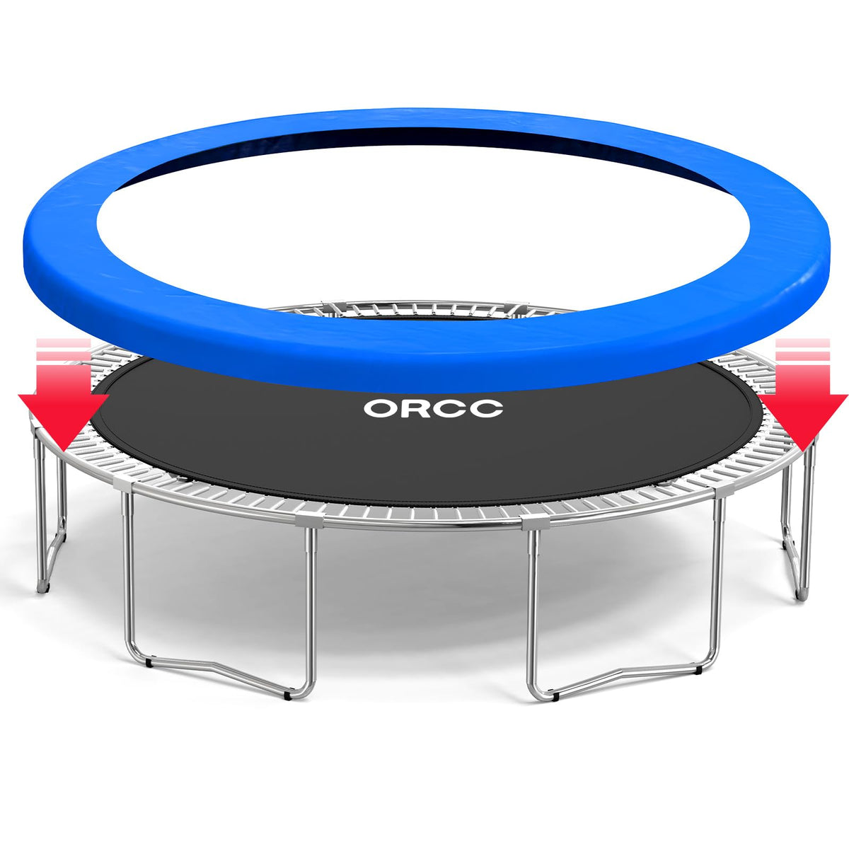 ORCC Replacement Trampoline Pad for 10-15FT Trampoline (No Pole Holes ...