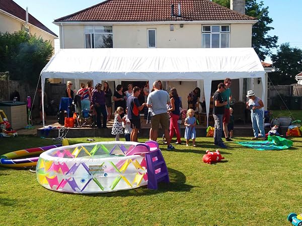 Quictent 13'x26' Heavy Duty Party Tent with Storage