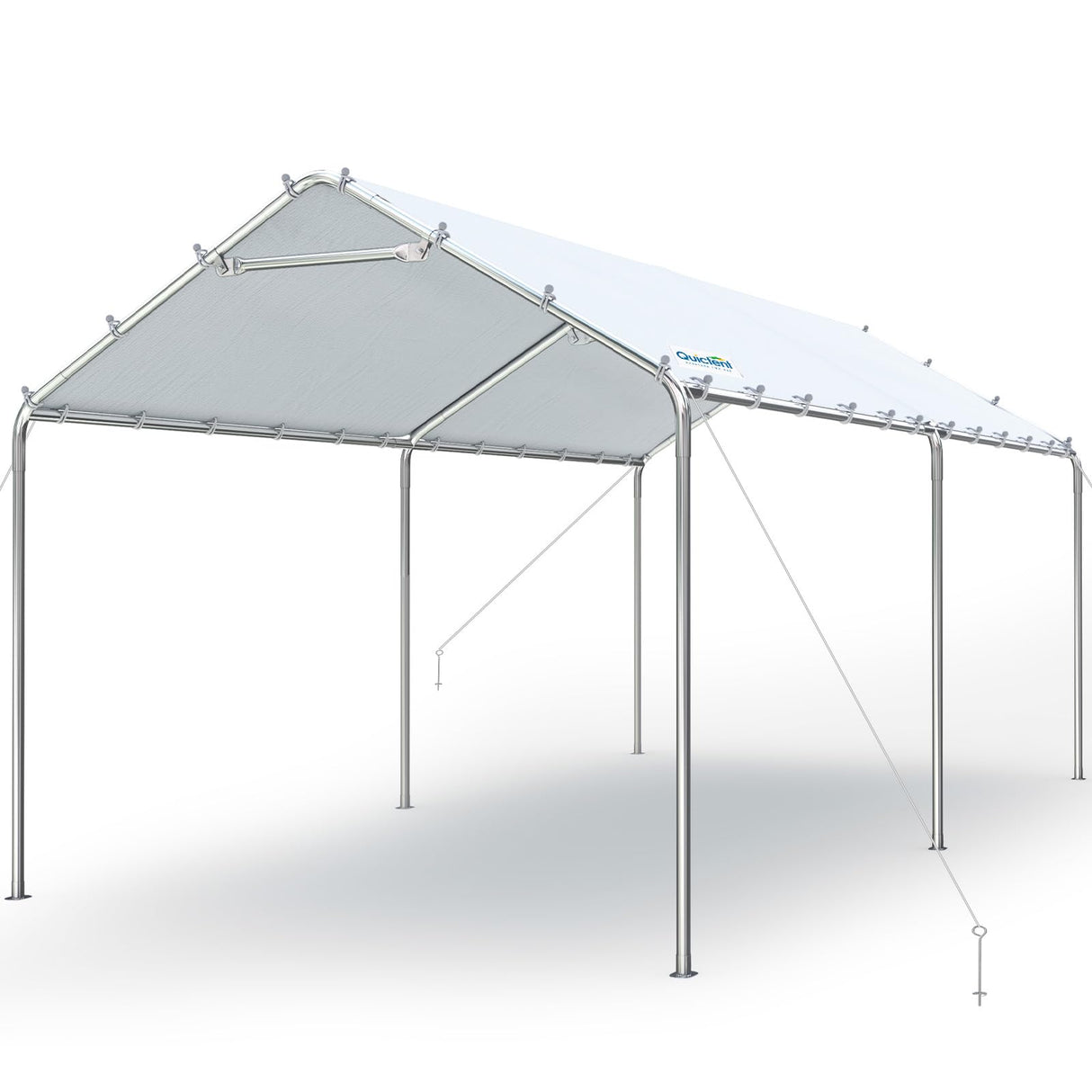 Quictent 10'x20' Galvanized Steel Carport Canopy