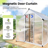 Walk-in Polycarbonate Greenhouse
