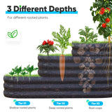 Quictent 43"x63"x31.5" Tiered Raised Garden Bed Kit