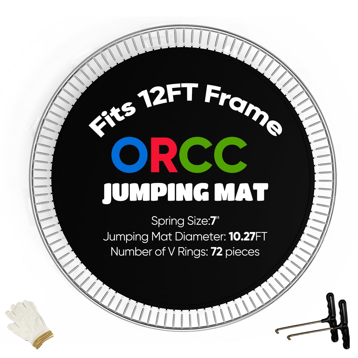 ORCC Trampoline Jumping Mat for 10FT Trampoline