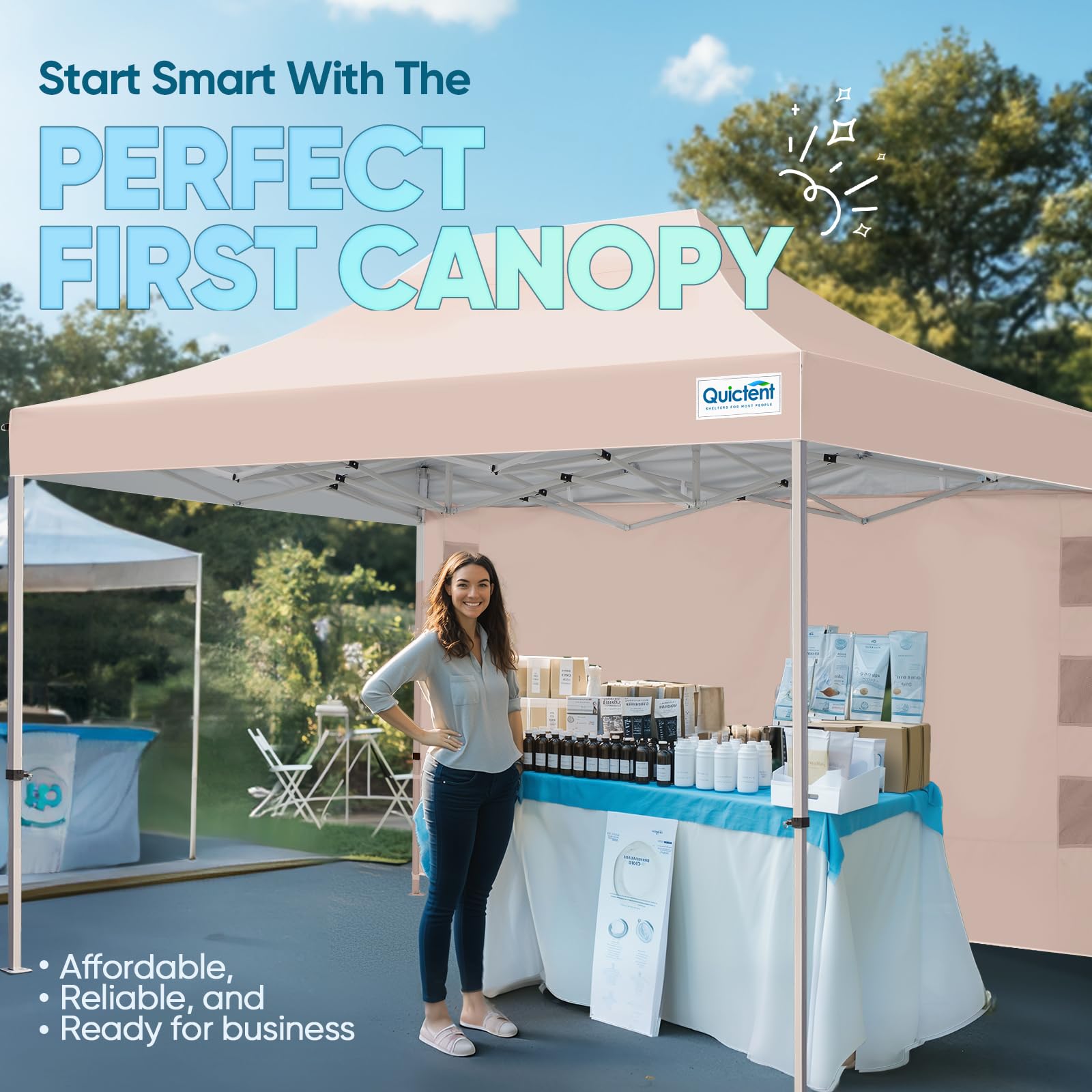 Quictent 10'x15' Commercial Pop-Up Canopy Tent