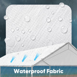 Quictent 10'x20' Carport Replacement Cover with Bungees - White