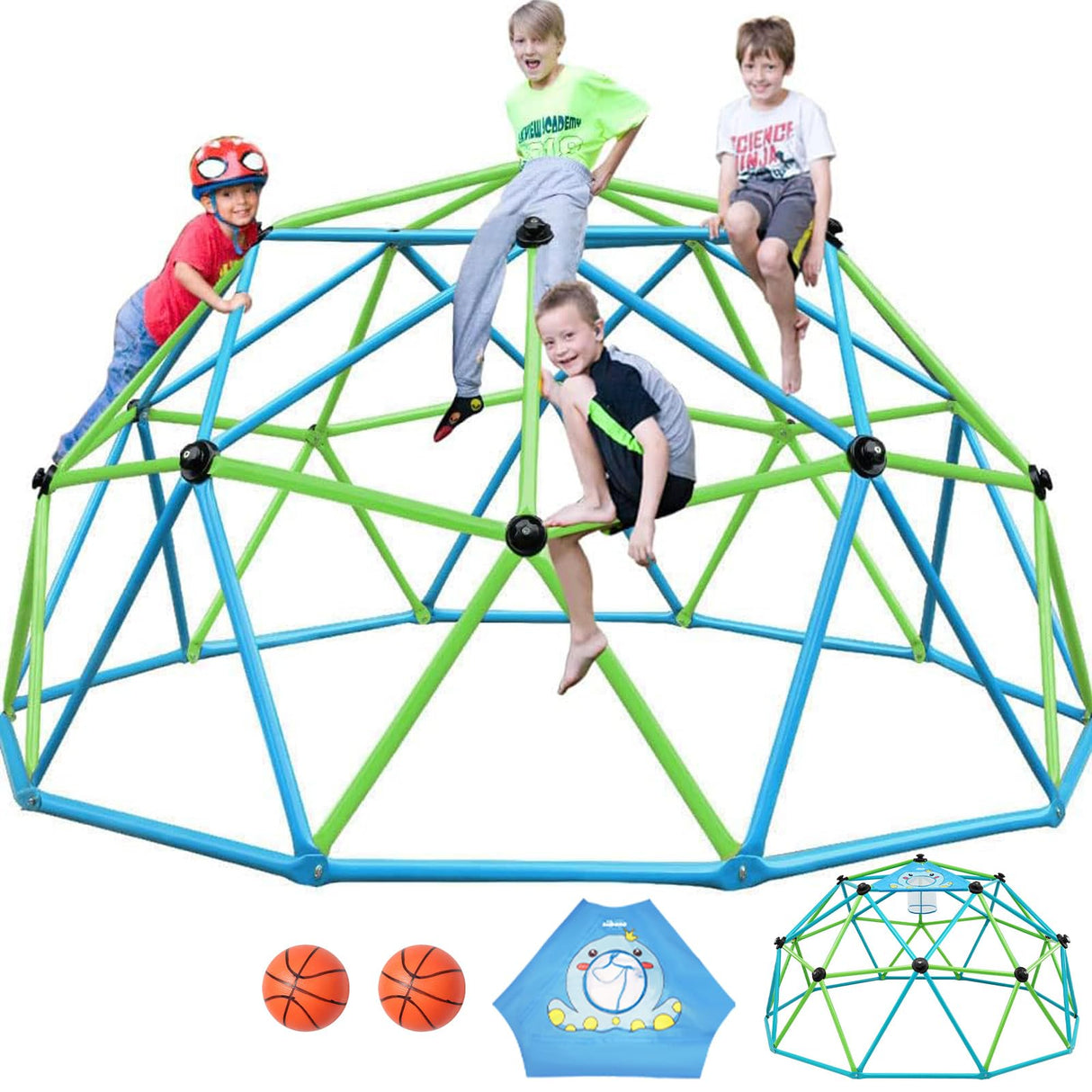 Zupapa 10FT Upgraded Dome Climber - Turquoise