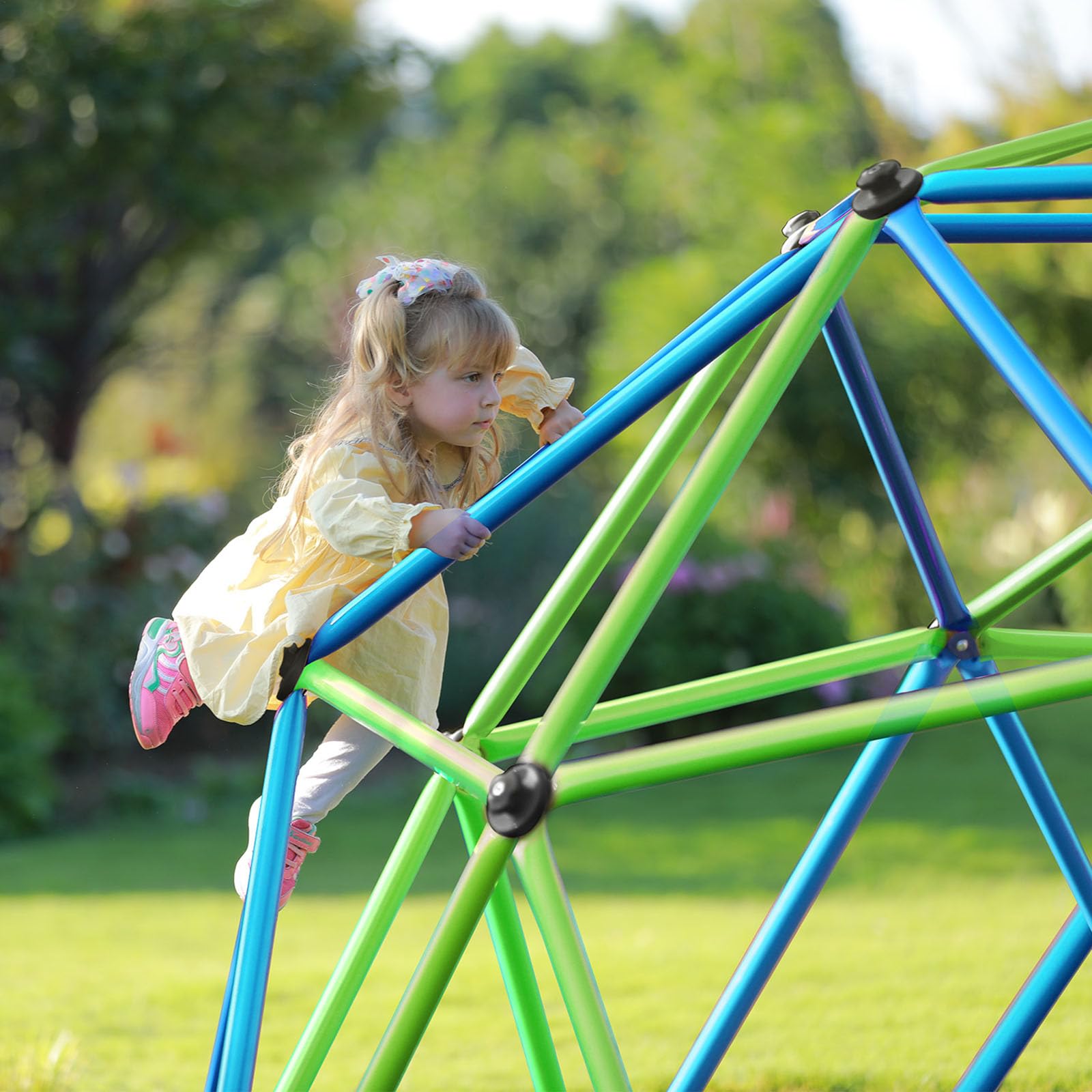 Zupapa 1000LBS 10FT Capacity Decagonal Dome Climber - Green