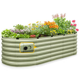 KING BIRD 8'x3'x2' Quick-Setup Garden Bed