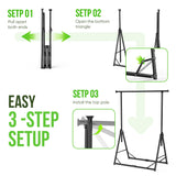 MAXLEAD 64.5" 4-Level Foldable Clothes Rack