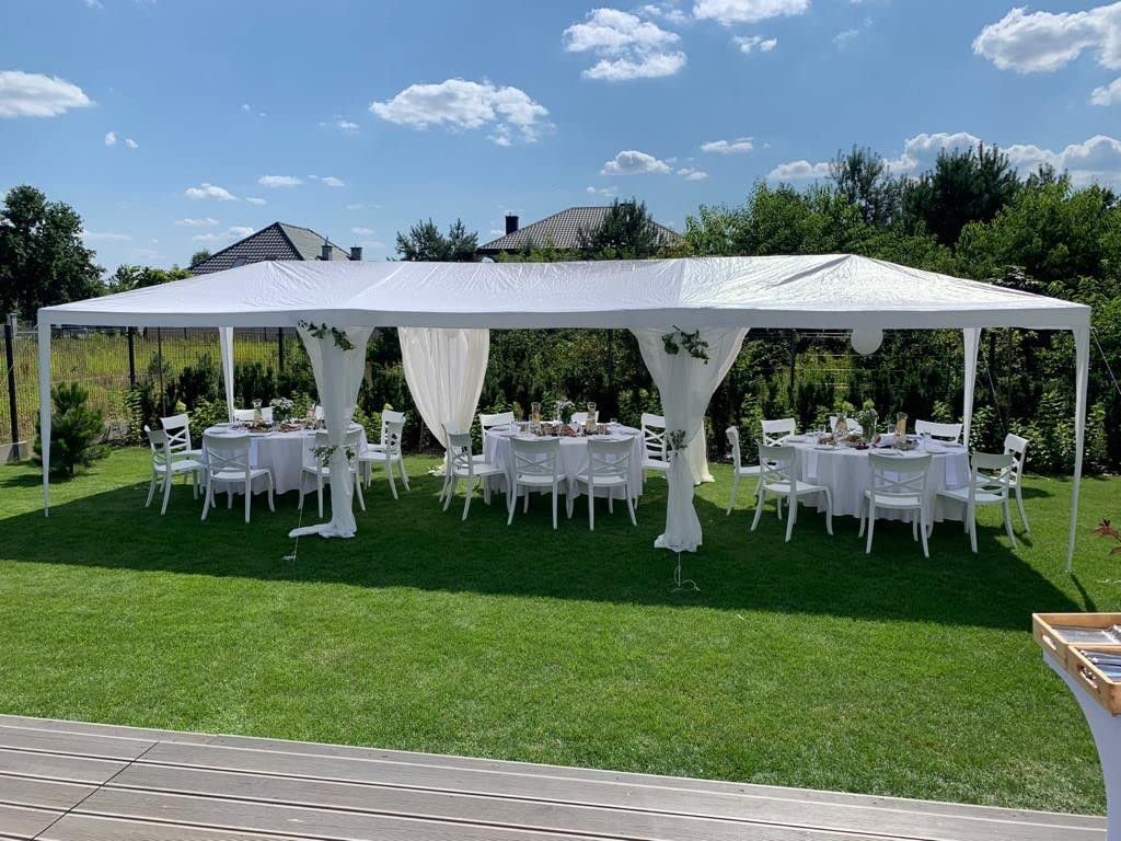 Quictent 10'x30' Party Tent with 6 Mesh Windows
