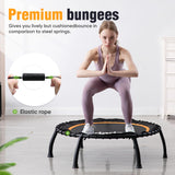 Zupapa 300LBS 40"/45" Rebounder Trampoline with Handle
