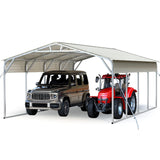 Quictent Vertical Roof Metal Carport