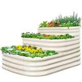Quictent 43"x63"x31.5" Tiered Raised Garden Bed Kit