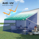 KING BIRD 16' RV Awning Replacement – Green
