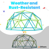 Zupapa 1000LBS 10FT Capacity Decagonal Dome Climber - Green