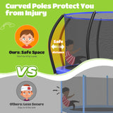 ORCC 1200LBS Heavy Duty Recreational Trampoline