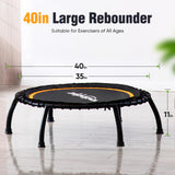 Zupapa 300LBS 40"/45" Rebounder Trampoline with Handle