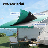 KING BIRD 16' RV Awning Replacement – Green