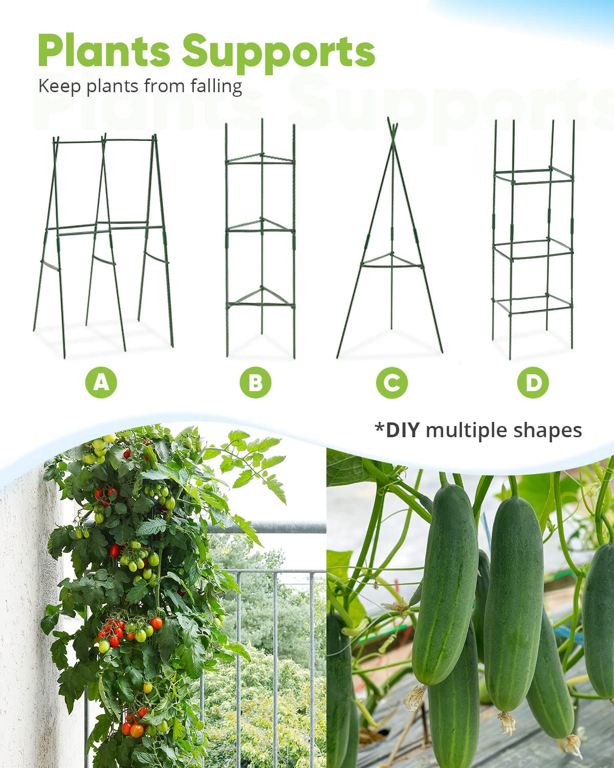 Quictent 8'x4'x2' Tall Raised Garden Bed - Green