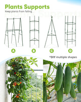 Quictent 8'x4'x2' Tall Raised Garden Bed - Green