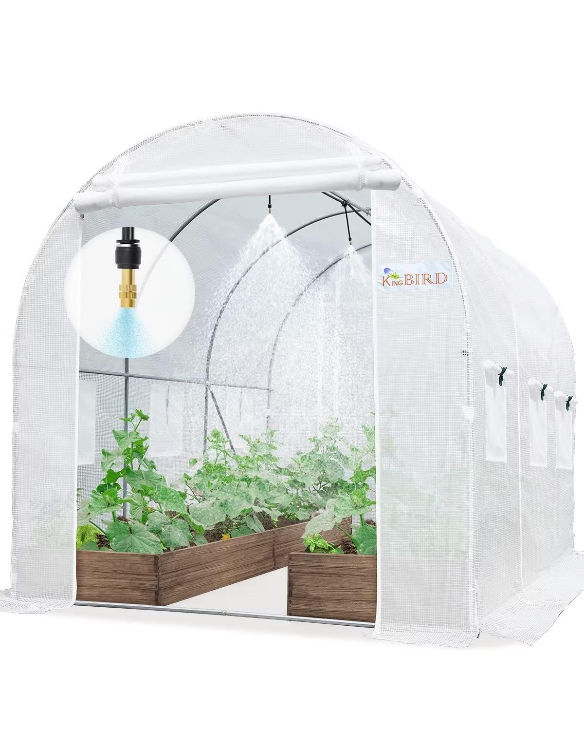 KING BIRD 10'x6.6'x6.6' Greenhouse