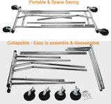 HOKEEPER 75"W 400LBS Adjustable Garment Rack