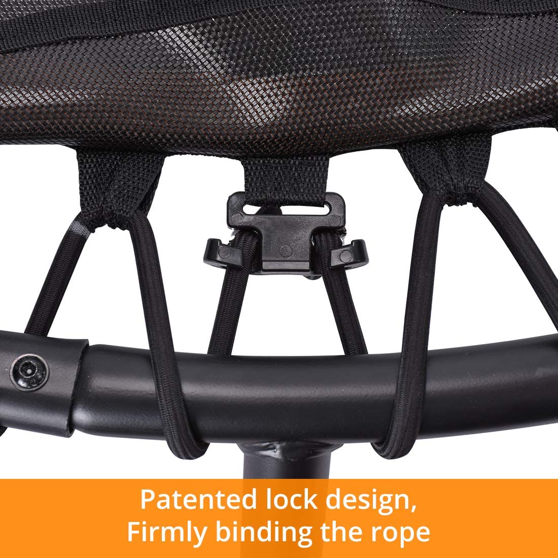 MAXLEAD 48" Mini Fitness Trampoline with Handrail-Round