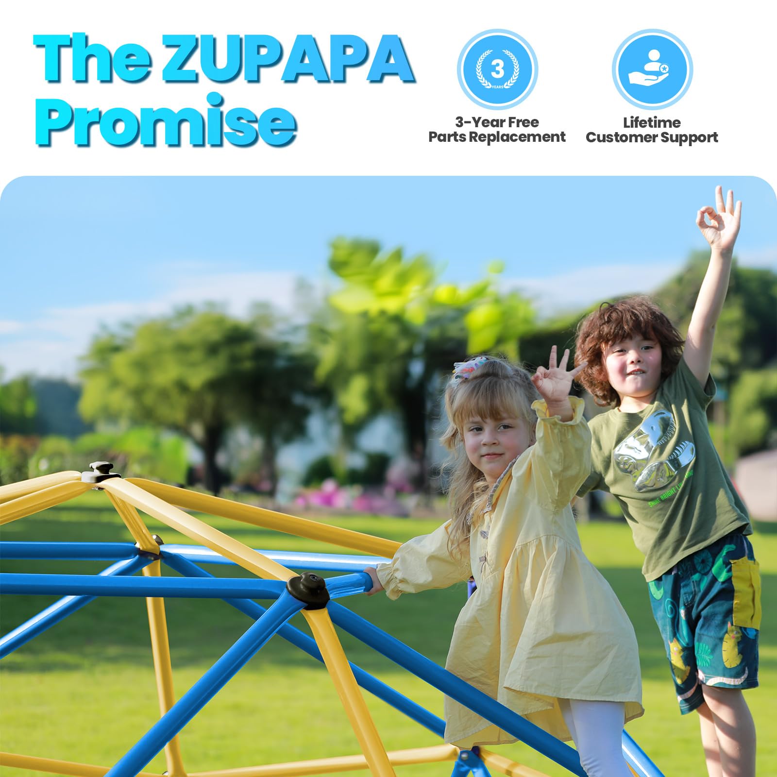 Zupapa 10FT Climbing Dome with Hammock