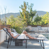 KING BIRD Cotton Chaise Lounge Chair