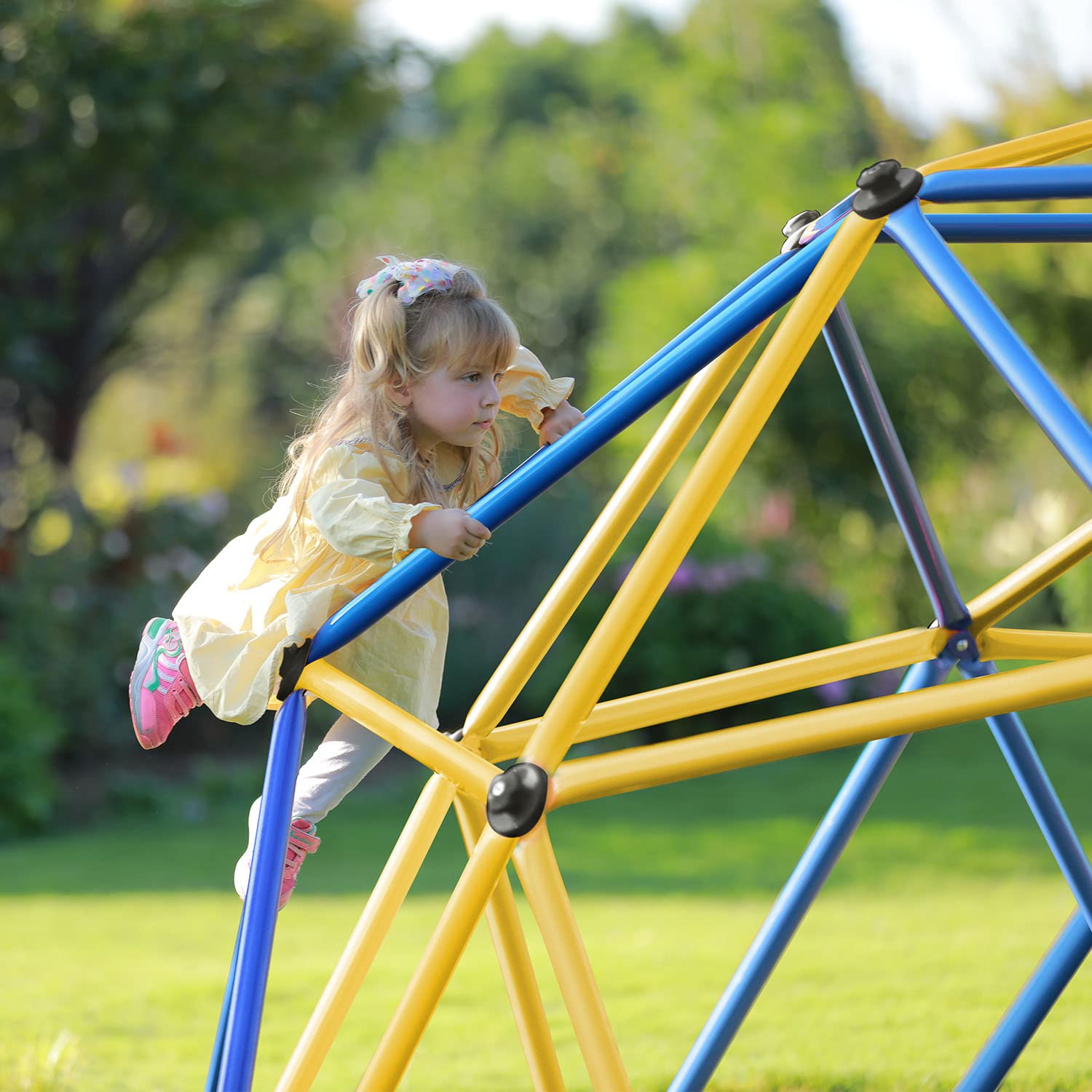 Zupapa 750LBS 9FT Geometric Dome Climber - Blue
