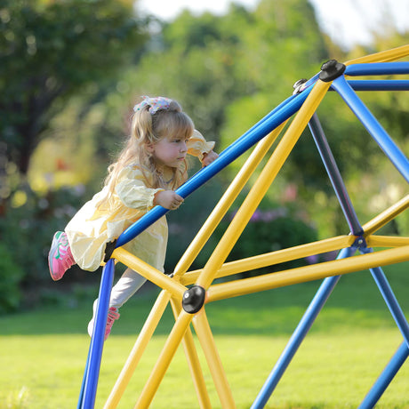 Zupapa 750LBS 9FT Geometric Dome Climber - Blue