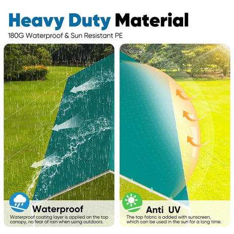 Quictent 10'x20' Waterproof Carport Tent