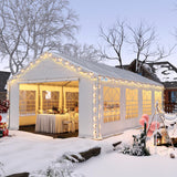 Quictent 13'x26' Galvanized Party Tent