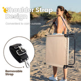 MAXLEAD HOME 5-Position Beach Chaise with Face Cradle (350LBS)