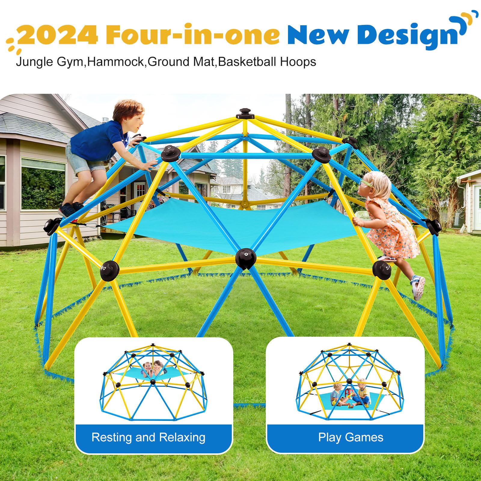 Zupapa 10FT Climbing Dome with Hammock