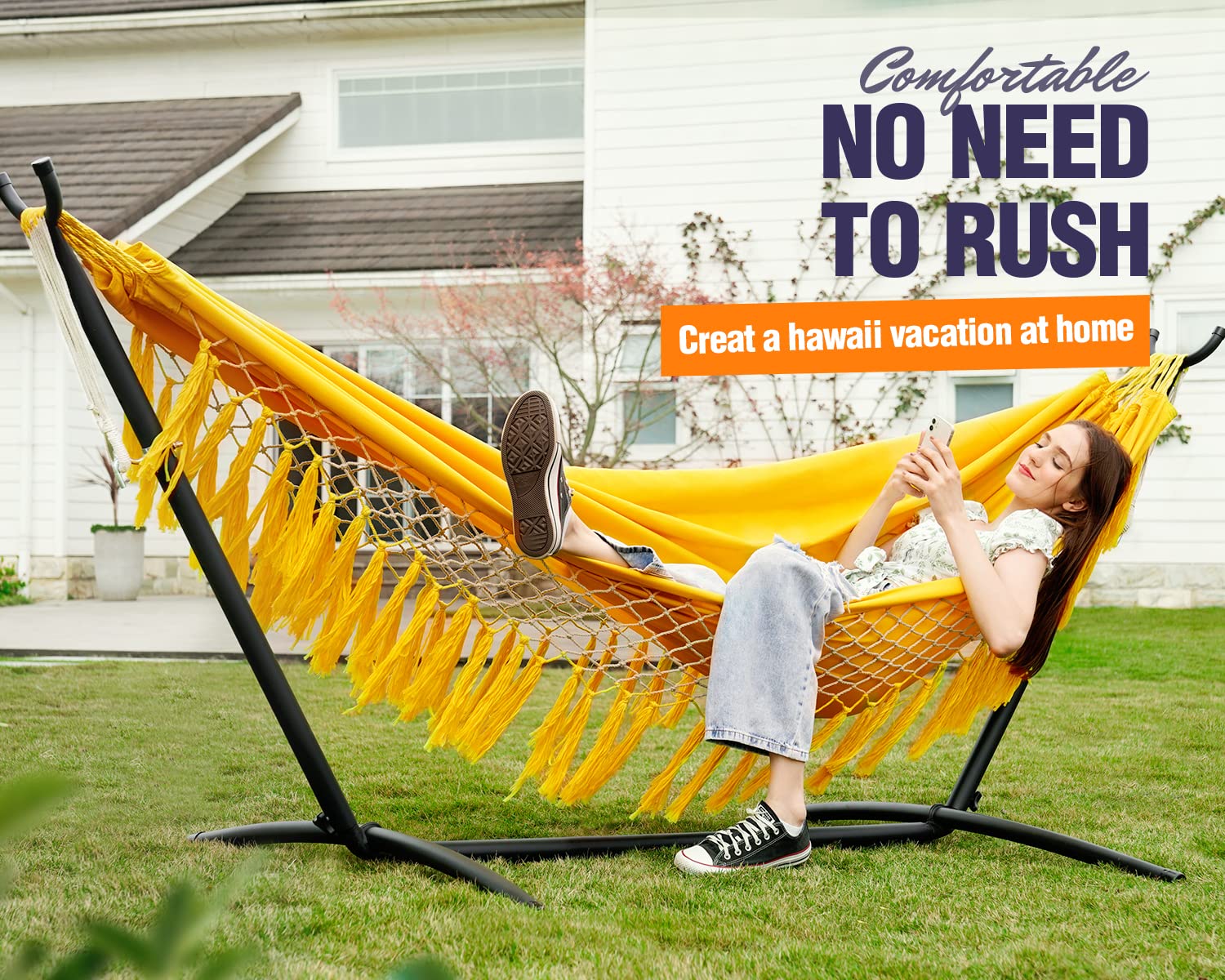 Zupapa 550LBS Hammock with Stand Set