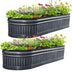 KING BIRD 71"x24"x24" Roman Column Garden Bed
