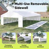 Quictent 20'x40' Heavy Duty Party Tent with Ventilated Windows