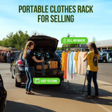 MAXLEAD 64.5" 4-Level Foldable Clothes Rack
