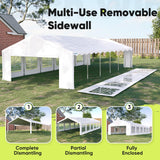 Quictent 20'x40'  Upgraded Galvanized Party Tent