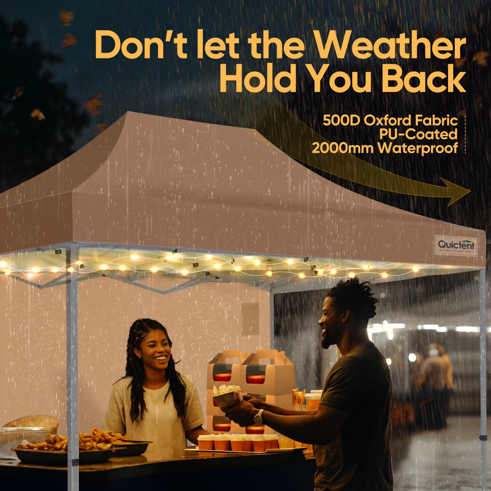 Quictent 10'x15' Commercial Pop-Up Canopy Tent