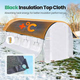 KING BIRD 15'x6.6'x6.6' Walk-in Greenhouse